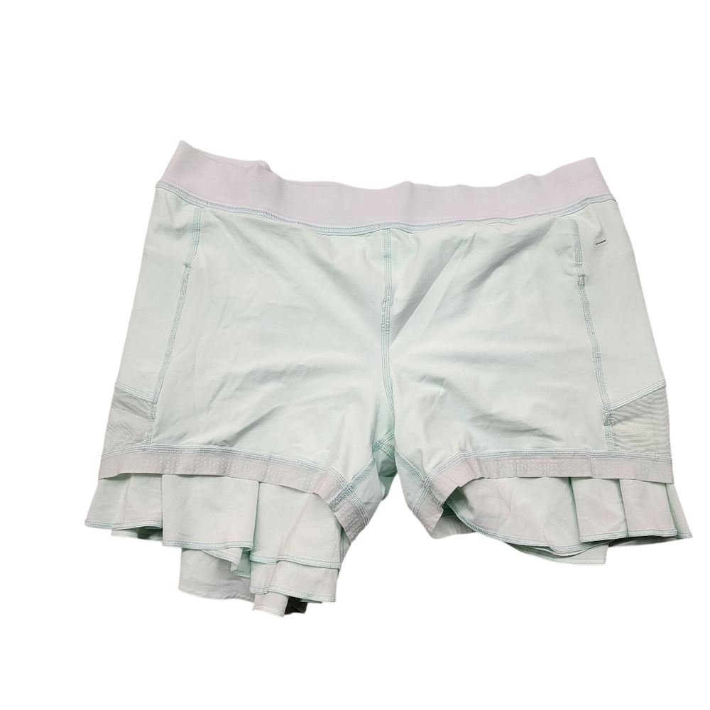 Lululemon Skorts/tennis skirt Plus Sz 18 Mint Green Euc - Picture 3 of 4